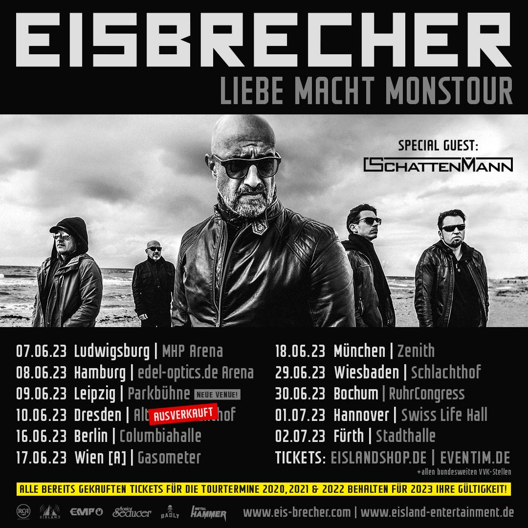 eisbrecher tour 2023 tickets