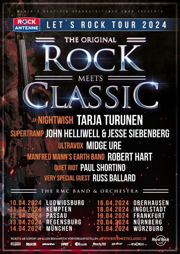 Rock Meets Classic 2024 auf “Let’s Rock Tour”