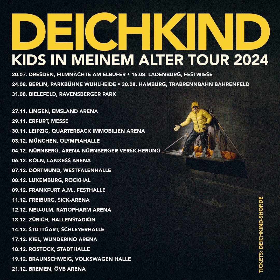 Deichkind kündigen Tour für Ende 2024 an und teilen neues LyricVideo