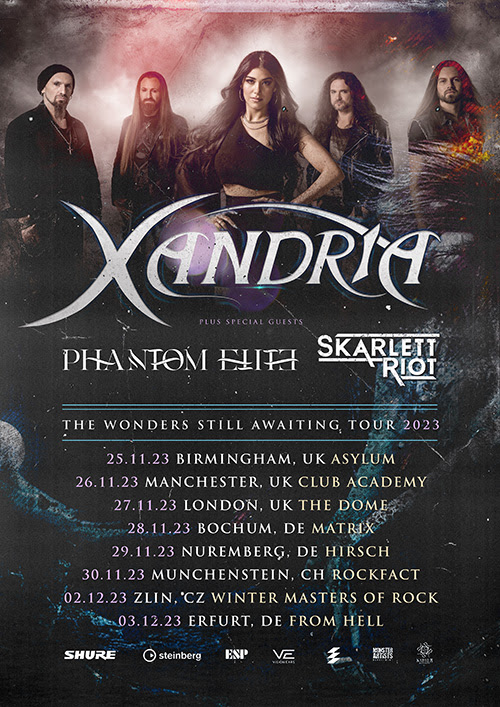 xandria tour