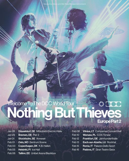 Nothing But Thieves kündigen Europa Tour 2025 an