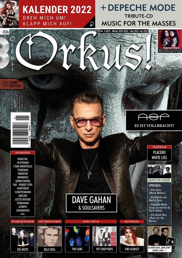 Orkus! Nr. 1/2022 - Winter 2021/2022 Magazin Kritik